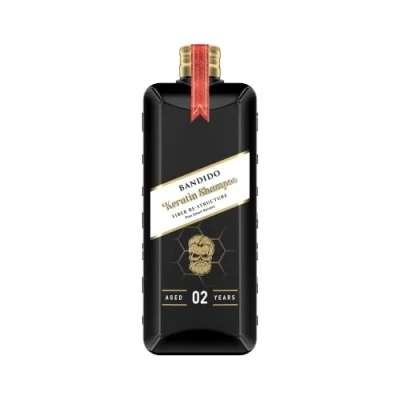 Abbildung von Bandido Men Keratin Shampoo 350ml Intensive Reparaturpflege für behandeltes und geschädigtes Haar Spendet Feuchtigkeit pflege Herren leichter kämmen