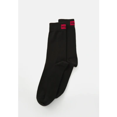 Abbildung von HUGO Underwear Businesssocken »2P RS LABEL CC W«, (Packung, 2 Paar, 2er), mit eingesticktem Markenlabel
