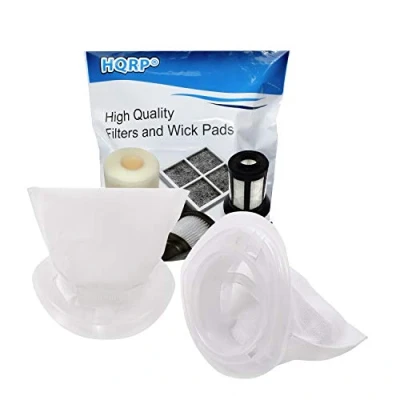 Abbildung von HQRP 2 pack Filter kompatibel mit Black &amp; Decker Dustbuster NV1200AV NV1210AV NV2410N NV3610N NV4820 NV4820C V4820CN V4820N NV6020 NV7210N NV9610N NVB115W NVB215W NVB220WC Handstaubsauger
