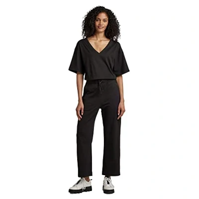 Abbildung von G STAR RAW Damen Bohdana Jumpsuit, Schwarz (dk black D23326 B771 6484), M