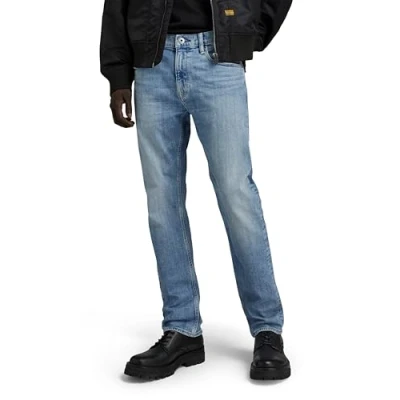 Abbildung von G Star RAW Herren Mosa Straight Jeans, Blau (Sun Faded Amparo Blue D23692 D498 G344), 31W / 32L