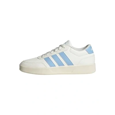 Abbildung von adidas Damen BREAKNET 3.0 Shoes, core White/Glow Blue/Off White, 40 2/3 EU