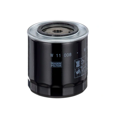 Abbildung von MANN FILTER W 11 008 Ölfilter 3/4 16 UNF mit einem Rücklaufsperrventil Anschraubfilter