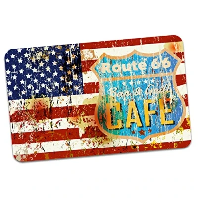Abbildung von Retro Vintage Aufkleber Finest Folia Sticker Old School Ace Kult Rockabilly (#20 Stars &amp; Stripes)