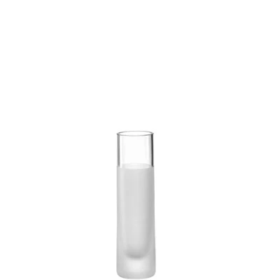 Abbildung von LEONARDO HOME 018632 NOVARA Vase 16,4 cm, Glas, Satinierte Oberfläche
