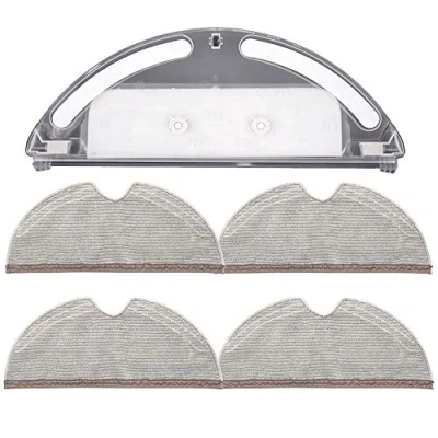 Abbildung von Wassertank mit 4 Wischmopp für Xiaomi Roborock S5 S50 S51 S55 S6 Staubsauger