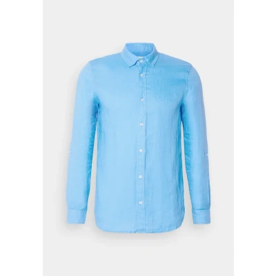 Abbildung von Scotch &amp; Soda Seasonal CORE Regular FIT Shirt Hemd, Herren, Größe: Medium, Aqua blue