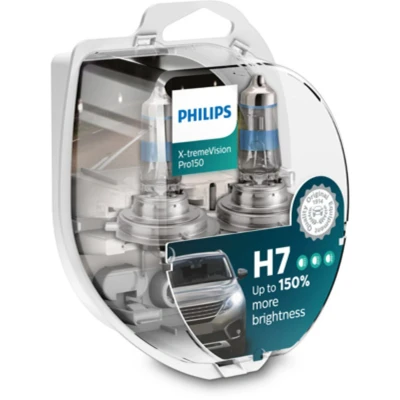 Abbildung von PHILIPS 12972XVPS2 Glühlampe, Fernscheinwerfer H7 12V 55W Halogen VOLKSWAGEN: Golf 7, Passat B6 Variant, 4, BMW: 3 Coupe, Touring, Saloon