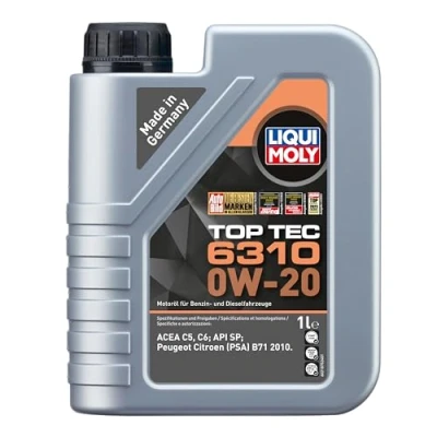 Abbildung von LIQUI MOLY Top Tec 6310 0W 20 1 L Synthesetechnologie Motoröl Art. Nr.: 21875