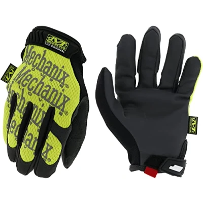 Abbildung von Mechanix Wear Hi Viz Original® Arbeitshandschuhe (Medium, Fluoreszierendes Gelb)