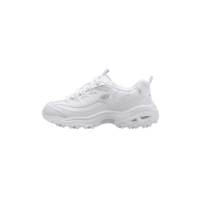 Abbildung von Skechers D&#039;LITES Sneaker low, Damen, Größe: 36.5, White/silver Schuhe