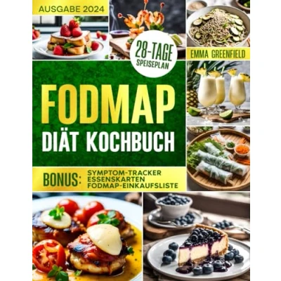 Abbildung von FODMAP DIÄT KOCHBUCH: Linderung von RDS und Verdauungsstörungen, mit über 100 wissenschaftlich fundierten Rezepten. Entdecken Sie eine Reise zur Darmheilung, einen Speiseplan Tipps Experten.