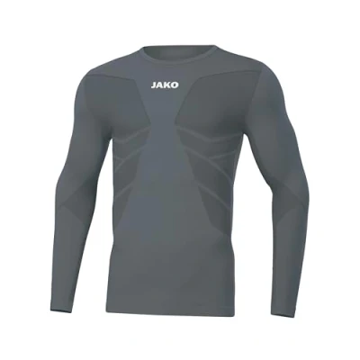Abbildung von JAKO Herren Comfort 2.0 Longsleeve, Steingrau, L EU