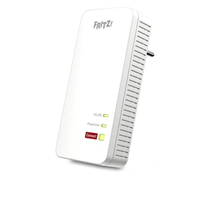 Abbildung von AVM FRITZ!Powerline 1240 AX Single Adapter (Gigabit Powerline mit Wi Fi 6, WLAN Access Point, ideal für Media Streaming, HD Videos, Internet TV, 1.200 MBit/s, deutschsprachige Version)