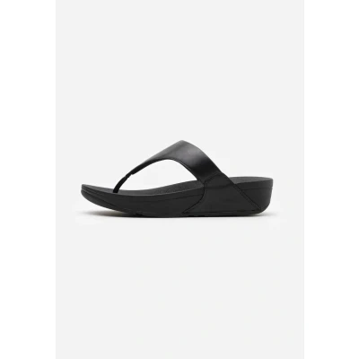 Abbildung von Fitflop LULU Toepost Zehentrenner, Damen, Größe: 36, Black Schuhe