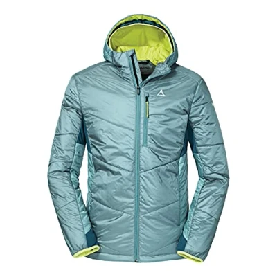 Abbildung von Schöffel Herren Padded Jacket Stams M, leichte, winddichte Winter Wanderjacke mit Recycling Wattierung, atmungsaktive, wasserabweisende Outdoorjacke