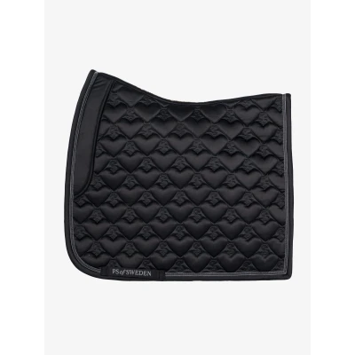 Abbildung von PS of Sweden FW&#039;24 Heart saddlepad Black
