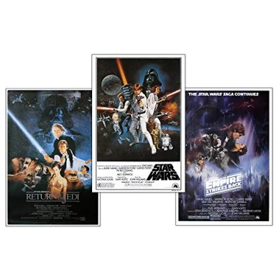 Abbildung von Close Up Star Wars Posterset Filmplakat Episode IV VI (61cm x 91,5cm)