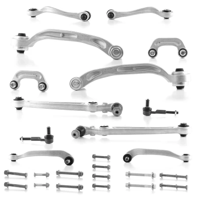 Abbildung von MEYLE HD Quality 116 050 0095/HD Lenkersatz, Radaufhängung Vorderachse links, rechts mit Zubehör Pendelstange AUDI: A6 C6 Allroad