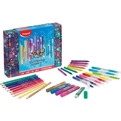 Abbildung von Maped Color&#039;Peps Glitzer Malset 31 Teile