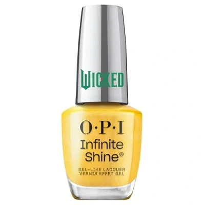 Abbildung von OPI x Wicked Infinite Shine Yellow Brick Road Nagellack Gelb für perfekte Gelnägel Gel ohne UV Lampe hält bis zu 11 Tage 15 ml