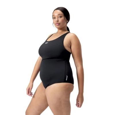 Abbildung von Speedo Damen Endurance+ Medalist Swimsuit Fitness Badeanzug, Schwarz, 68