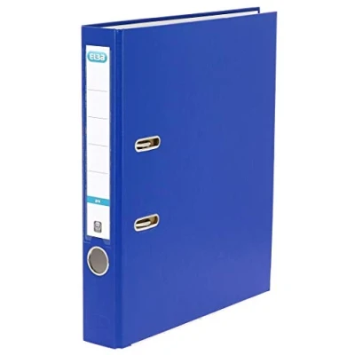 Abbildung von Elba Ordner A4, smart Pro, 5 cm schmal, Kunststoff außen, blau