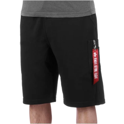Abbildung von Alpha Industries Jogginghose, Herren, Größe: Small, Black