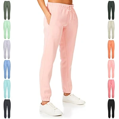 Abbildung von Light &amp; Shade Damen Soft Touch Loungewear Jogginghose Jogger, Rose, L