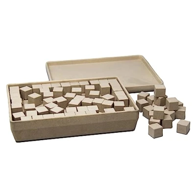 Abbildung von WISSNER 80550 aktiv lernen 150 Würfel 2 cm RE Wood