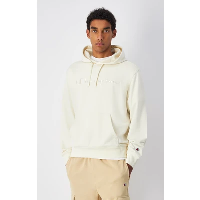 Abbildung von Champion Icons Hoodie WITH Large Tonal LOGO Kapuzenpullover, Herren, Größe: Small, Beige