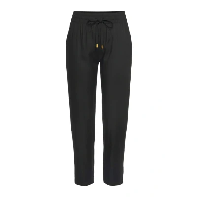 Abbildung von LASCANA Schlupfhose, aus gewebter Viskose, schmaler Schnitt, Sommerhose, Business Look