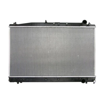 Abbildung von NRF 53466 Kühler, Motorkühlung Aluminium 738 425 16 Kühlrippen gelötet