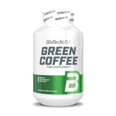 Abbildung von BioTechUSA Green Coffee mit grünem Kaffee Extrakt und Chrom Unterstützt normalen Stoffwechsel Blutzuckerspiegel, 120 Kapseln