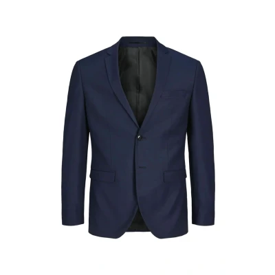 Abbildung von Jack &amp; Jones Klassischer PLUS Anzugsakko, Herren, Größe: 72, Dark navy