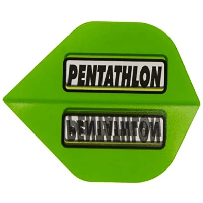 Abbildung von abcdarts Unisex Erwachsene Pentathlon Classic Dart Flights, Lime Grün, Klassische EU