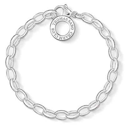 Abbildung von Thomas Sabo Damen Charm Armband Classic Club 925 Sterling Silber X0032 001 12