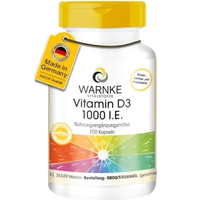 Abbildung von Vitamin D3 1000 I.e. Kapseln