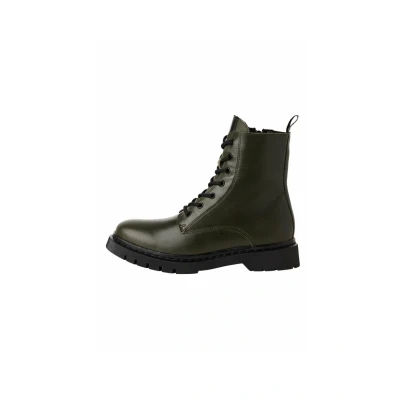 Abbildung von Tamaris Schnürstiefelette, Damen, Größe: 38, Olive Schuhe