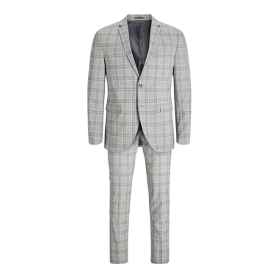 Abbildung von Jack &amp; Jones Premium Jprfranco Check Anzug, Herren, Größe: 46, Griffin checks:super slim fit