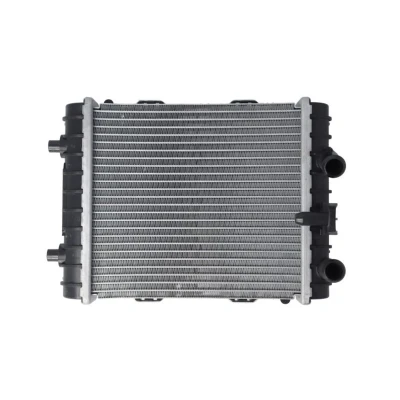 Abbildung von NISSENS 606641 Kühler, Motorkühlung Aluminium 196 186 26 Kühlrippen gelötet AUDI: Q3 Sportback, VOLKSWAGEN: Tiguan Allspace