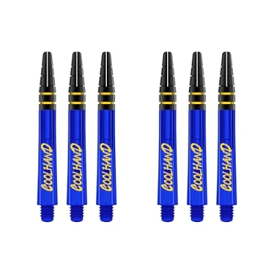 Abbildung von RED DRAGON Luke Humphries Nitrotech Dart Schäfte (Schäfte), Blau, 2 Sets pro Packung (insgesamt 6 Schäfte)