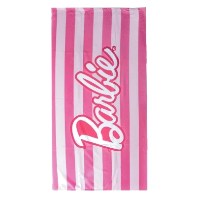 Abbildung von Cerda Barbie Badetuch zum Trocknen von Körper und Haaren für Kinder