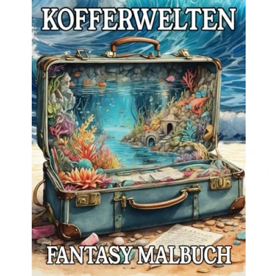 Abbildung von Kofferwelten Fantasy Malbuch: Ausmalbuch für Erwachsene und Jugendliche mit 50 kreativen Motiven zur Entspannung mehr Achtsamkeit