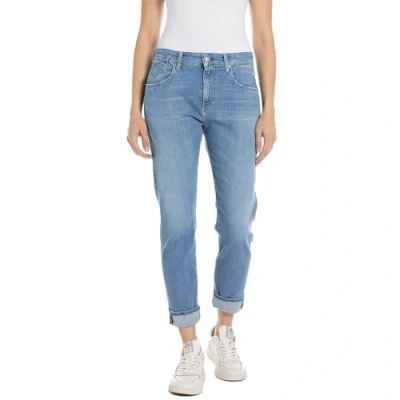 Abbildung von Replay Damen Jeans Marty Boyfit Bio, Light Blue 010 2 (Blau), 28W / 30L