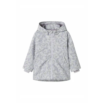 Abbildung von Name it Nmfmaxi Regenjacke / wasserabweisende Jacke für Kinder, Größe: 92, Misty lilac