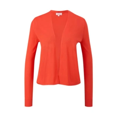 Abbildung von s.Oliver Strickjacke, Damen, Größe: 34, Hellorange