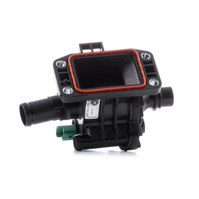 Abbildung von HELLA 8MT 354 776 881 Kühlwasserthermostat 83 mit Temperaturgeber, Dichtung PEUGEOT: 307 SW, 207 Hatchback, 206 FORD: Focus 2 Kombi