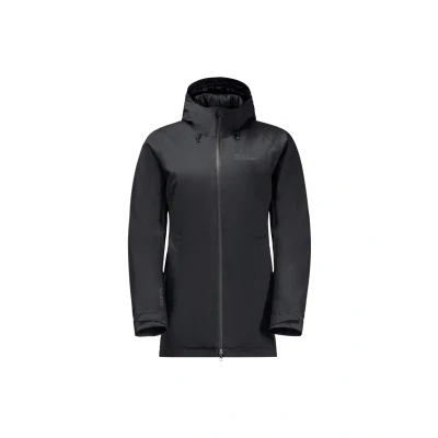 Abbildung von Jack Wolfskin Stirnberg INS Hardshelljacke, Damen, Größe: XL, Black