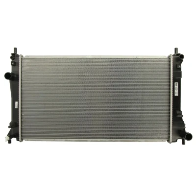 Abbildung von NISSENS 68528 Kühler, Motorkühlung Aluminium 677 370 16 Kühlrippen gelötet MAZDA: 5